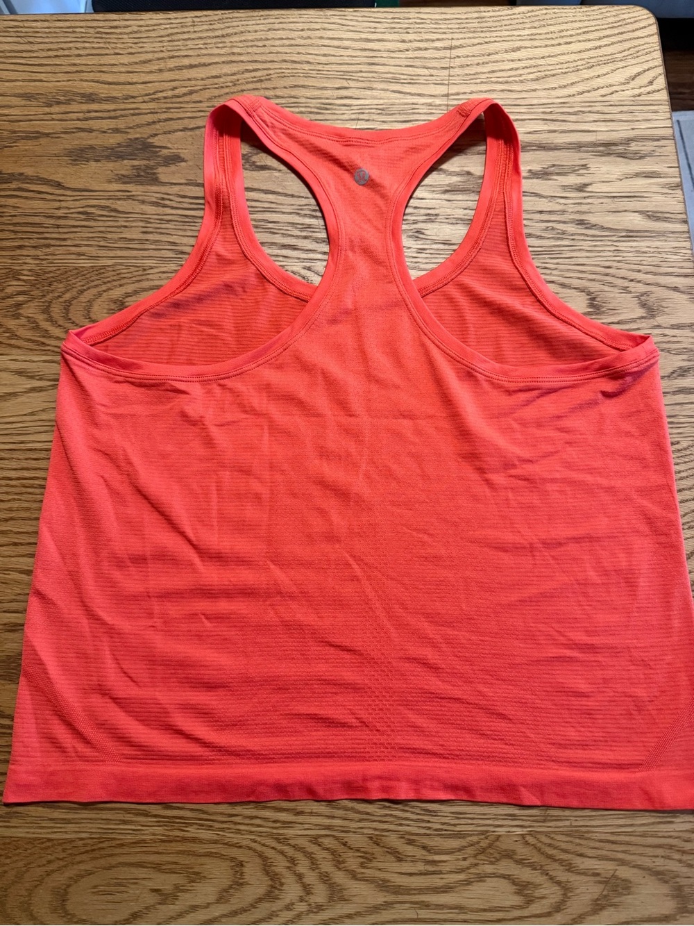 lululemon athletica Bright Coral Racerback Tank